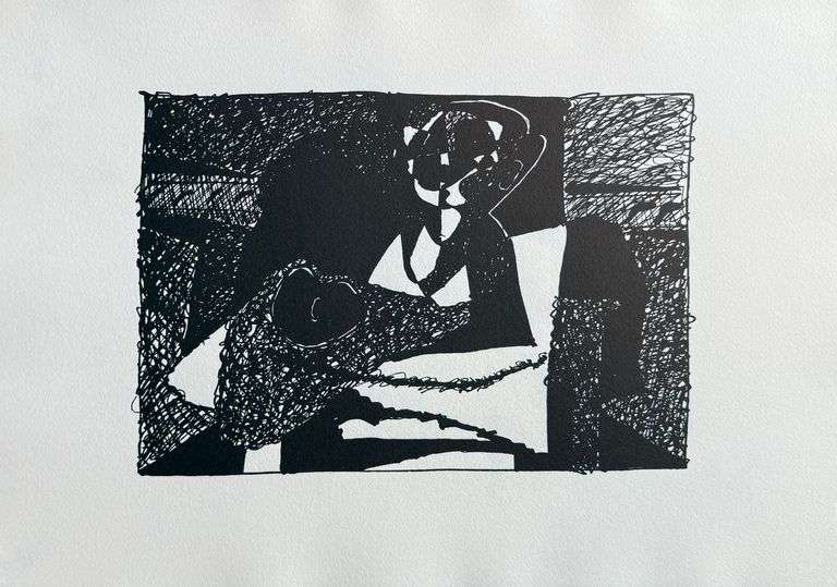 Highly Collectible Picasso Woodcut Circa 1955