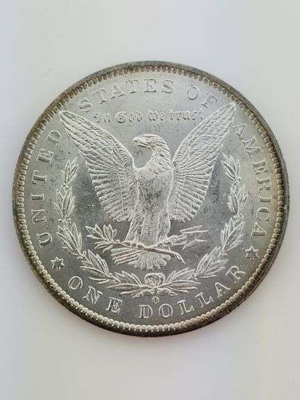 1885 O Morgan Silver Dollar