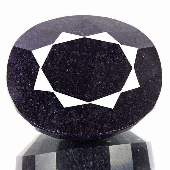 Huge Certified 2000 Ct Museum Size Midnight Blue Sapphire Solitaire