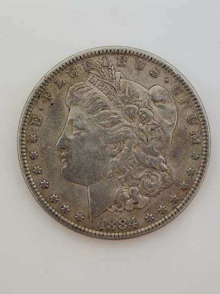 1884 Morgan Silver Dollar