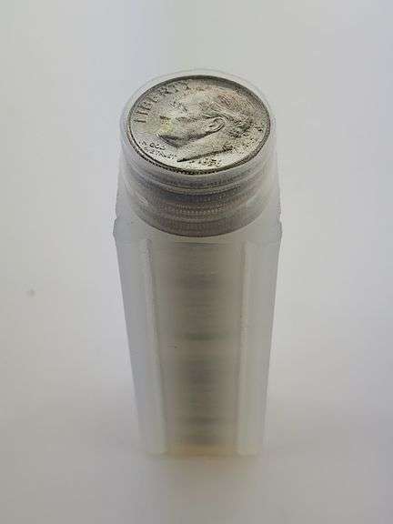 1956 Roll Of UNC Roosevelt Dimes