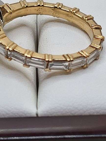 Magnificent 18kt Diamond Eternity Ring