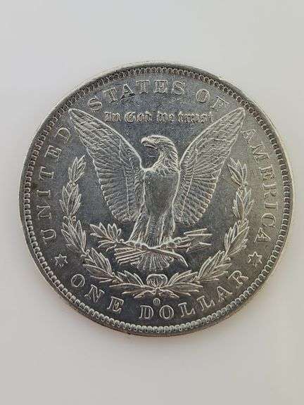 1883-O Morgan Silver Dollar, Cleaned