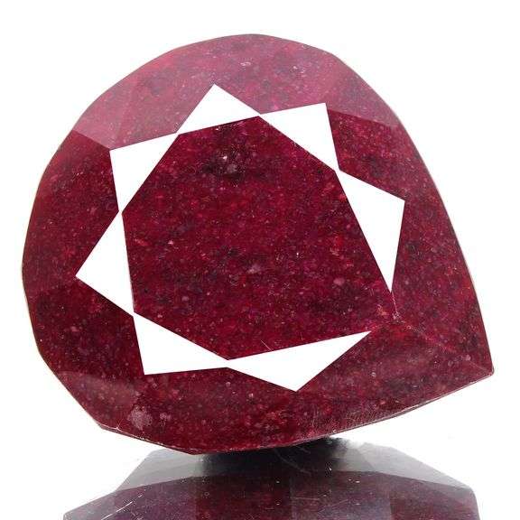 Magnificent Huge Museum Size 1630 Ct Certified Red Ruby Solitaire