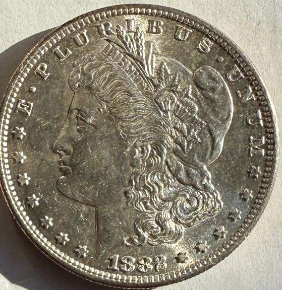 1882 S BU Morgan Dollar.
