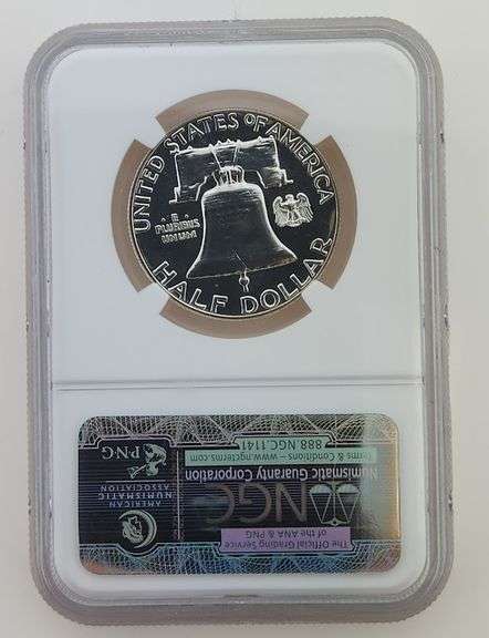 1962 Proof Franklin Half Dollar, NGC PF67