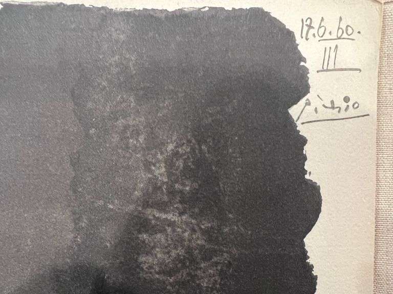 Pablo Picasso Toro "Bullfighter" Lithograph from 1960 Portfolio