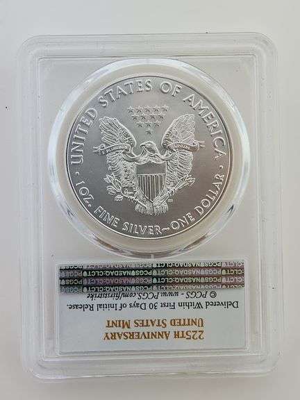 2017 American Silver Eagle, PCGS MS70 First Strike