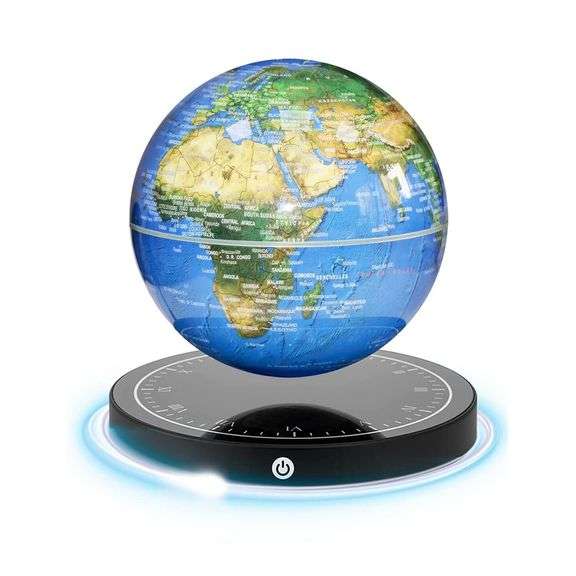 Magnetic Levitating Globe with LED Light