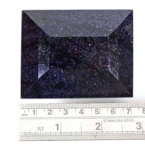 Magnificent Certified Museum Size 2560 Ct Natural Blue Sapphire Solitaire
