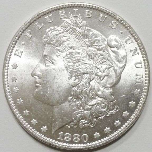 Exceptional BU 1880O Mint Morgan Silver Dollar-Tough Date!
