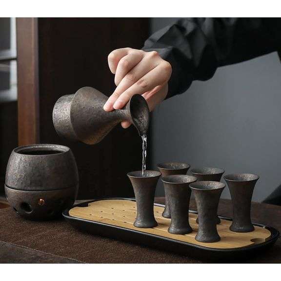 Traditional Japanese Sake Set