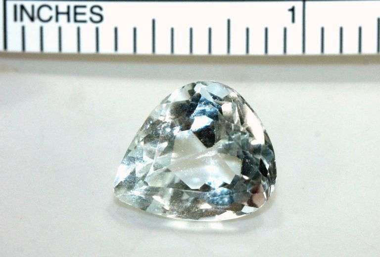Soft Blue Natural Aqumarine 6.47 cts.