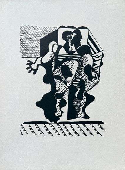 Rare Pablo Picasso Woodcut Circa 1955 Out of Only 100