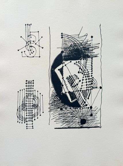 Extremely Collectible Vintage Picasso Woodcut on Paper