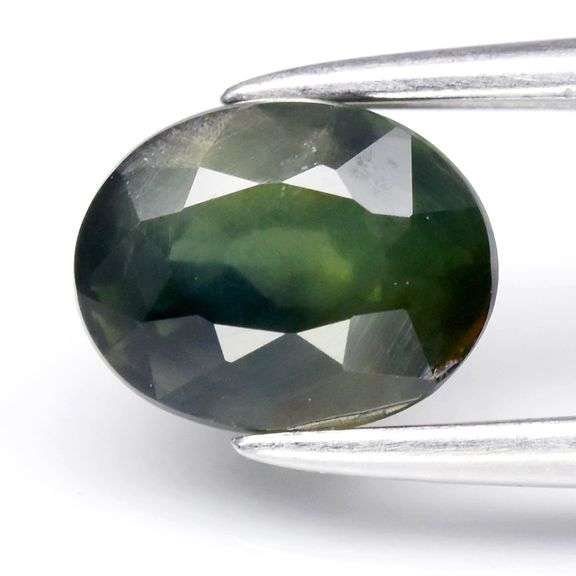Real! 1.25ct untreated hunter green Sapphire!