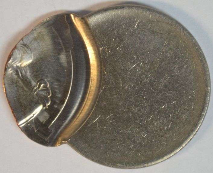 Undated Gem BU 70% off-center Uniface Washington Quarter error