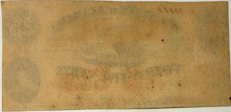 Twenty Five Cent Uncirculated Jan 1 1863 Series Alabama CSA Note.