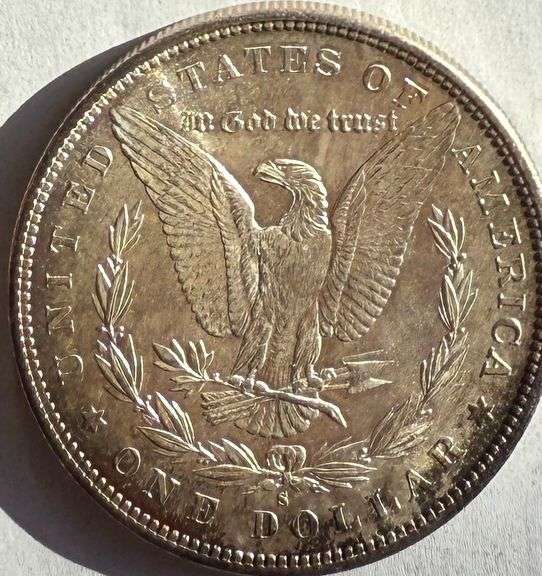 1882 S BU Morgan Dollar