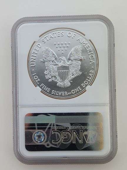 2019 American Silver Eagle, NGC MS69