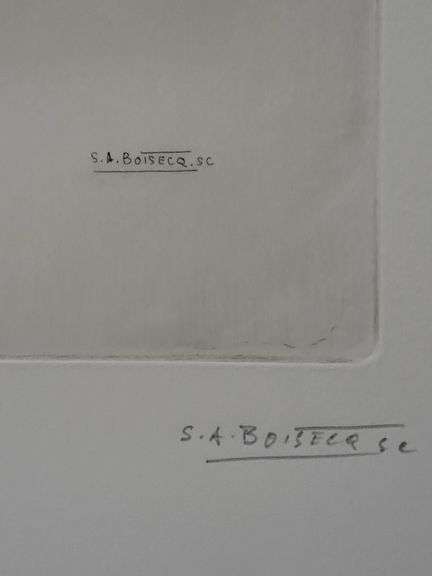 Investment! Very collectable remarkable limited edition Pierre-Auguste Renoir signed in the stone.