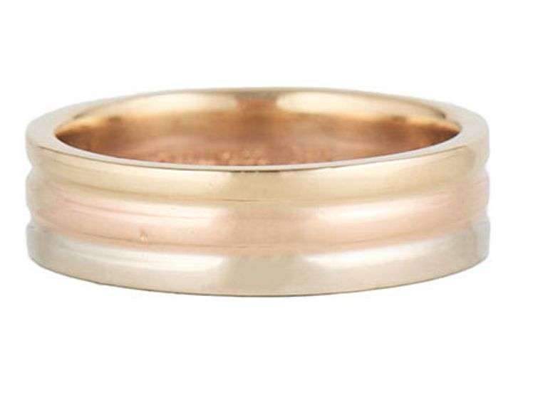 Vintage Tiffany & Co. Polished Trinity Band Ring in 14K