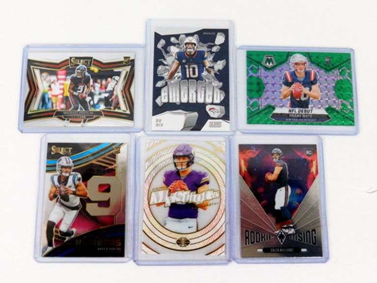 Latest NFL QB's Rookie Football Cards
