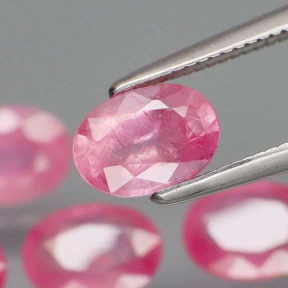 Real! Collectors 4.61ct 5 piece pink Sapphire set!