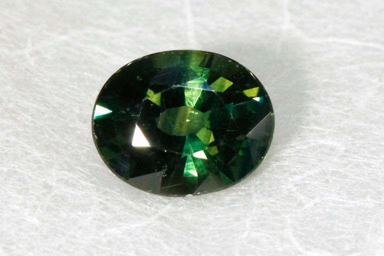 Fine Natural Green Sapphire - 1.58 cts.