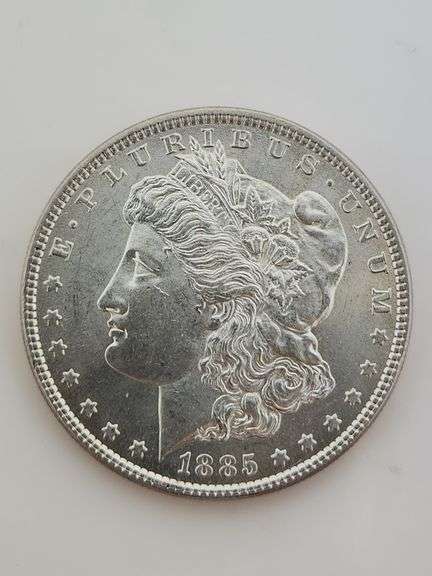 1885 Morgan Silver Dollar, UNC