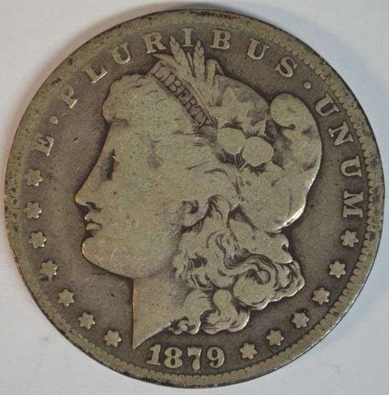 Super Rare 1879-CC Morgan Silver Dollar in nice circ