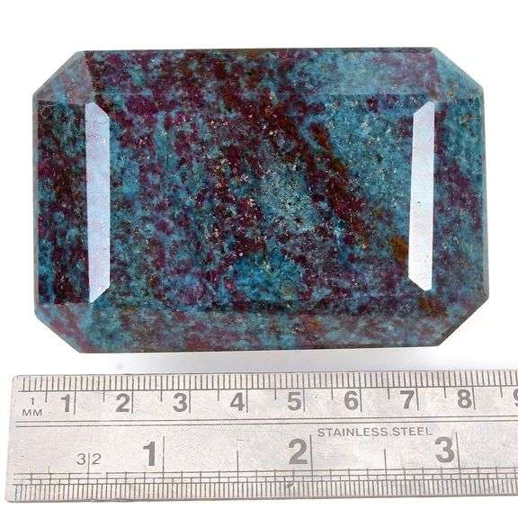 Huge Certified 2580 Ct Museum Size Natural Red Ruby Kyanite Solitaire