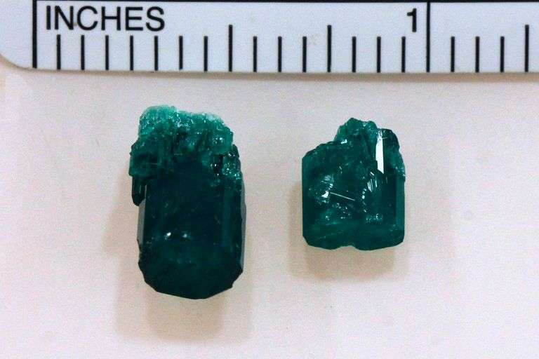 Raw Emerald Crystals - Lot of 2
