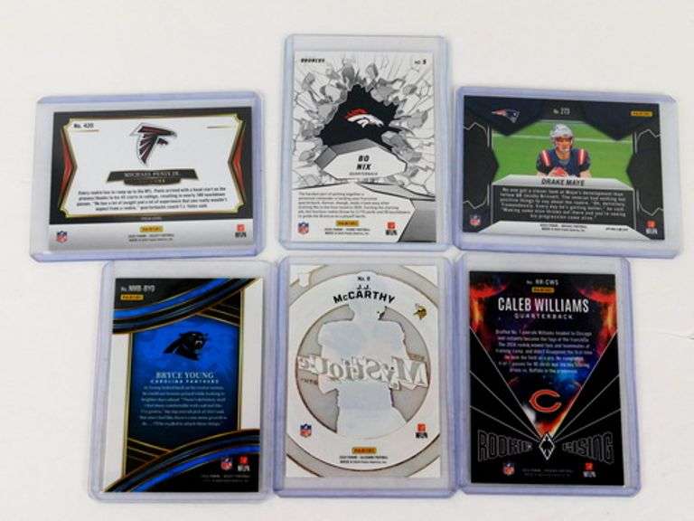 Latest NFL QB's Rookie Football Cards