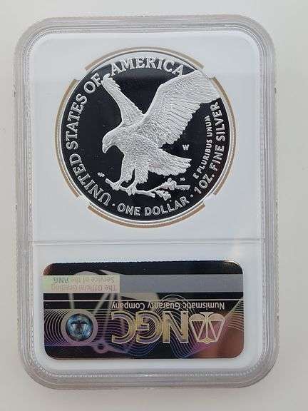 2025 W Silver Eagle / Laser Engraved Privy, NGC PF70 Ultra Cameo