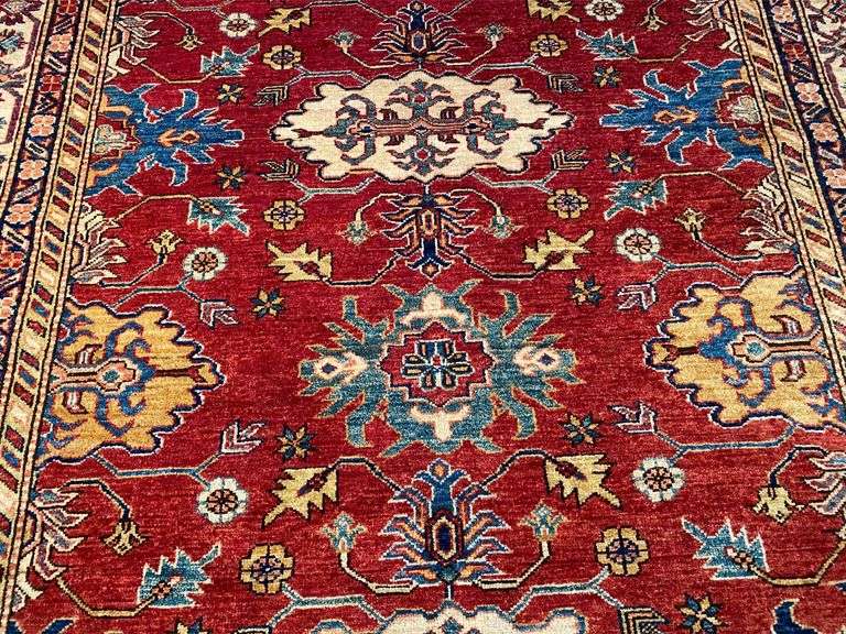 Exquisite Fine Super Kazak Rug  5.6x7.3