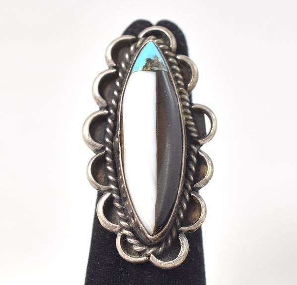 Multi-Gemstone Ring in Sterling Silver