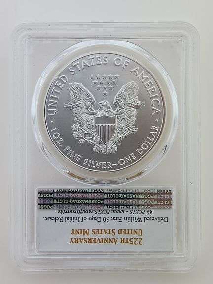 2017 American Silver Eagle, PCGS MS70 First Strike