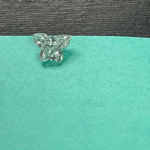 UNIQUE BUTTERFLY SHAPED LAB GROWN DIAMOND 0.54 CARAT