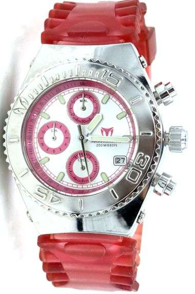 TechnoMarine Cruise chronograph quartz pink watch