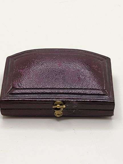 Cabochon Garnet & Diamond Brooch