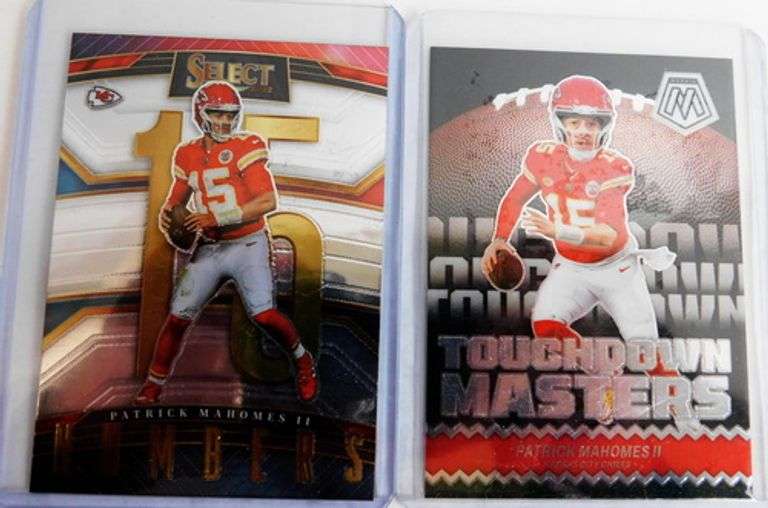 5 Patrick Mahomes Football Cards