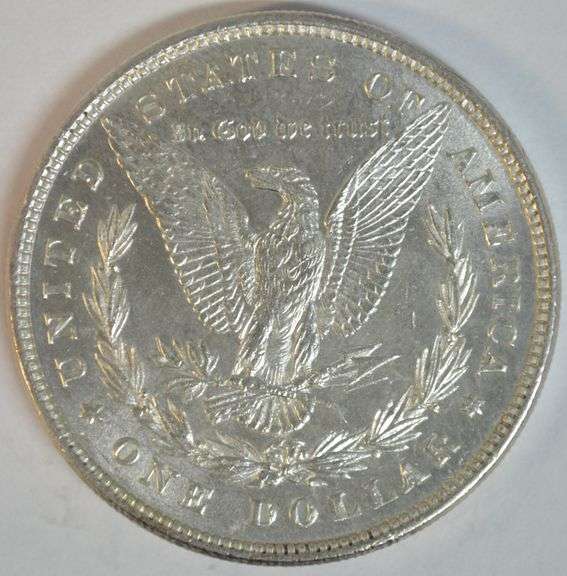 Prooflike BU 1878-P 8 Tail Feathers Morgan Silver Dollar