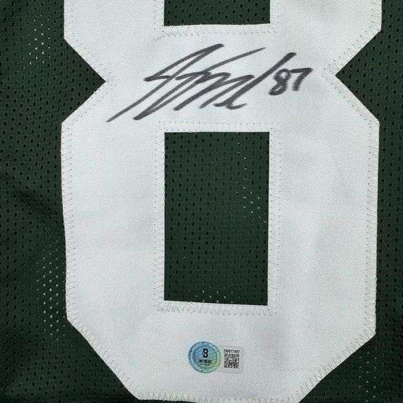Autographed Jordy Nelson Green Football Jersey