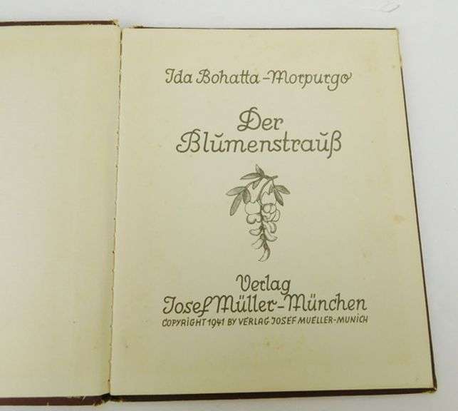 1941 German Flower Children Book