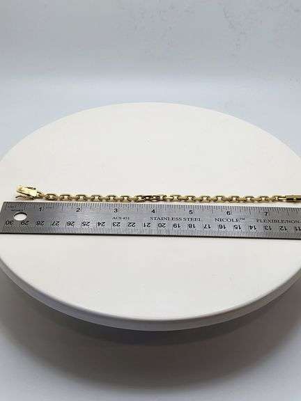 18KT Yellow Gold Link Bracelet