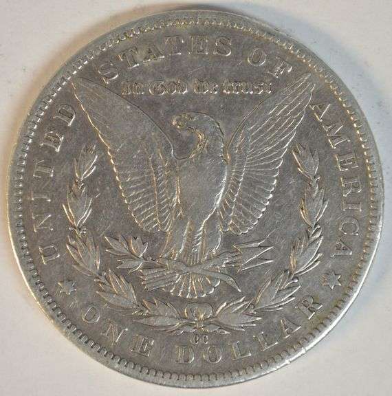 Pleasing 1884-CC Morgan Silver Dollar in VF/XF