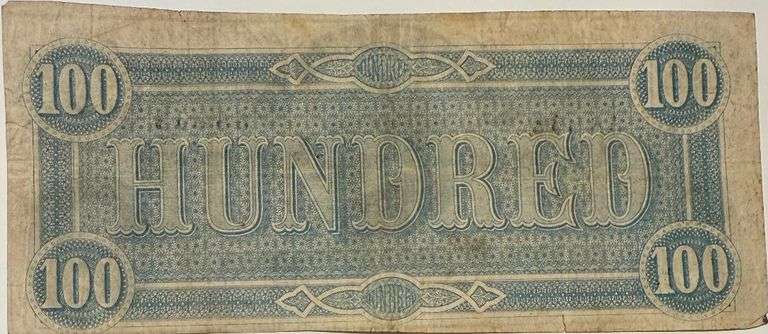 $100 Red 1864 Series CSA Note