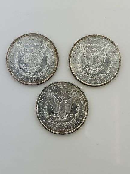 1878, 1886, 1890 Philadelphia Morgan Dollar Lot