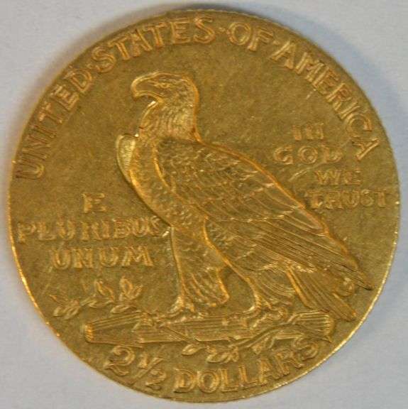 Lovely 1911 US $2.50 Indian Gold Piece. Flashy